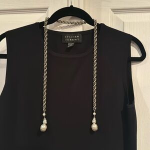Fashion open necklace.  Twist as you like